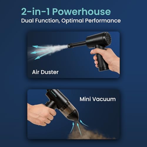 Clean Ninja 2-in-1 Air Blaster and Vacuum