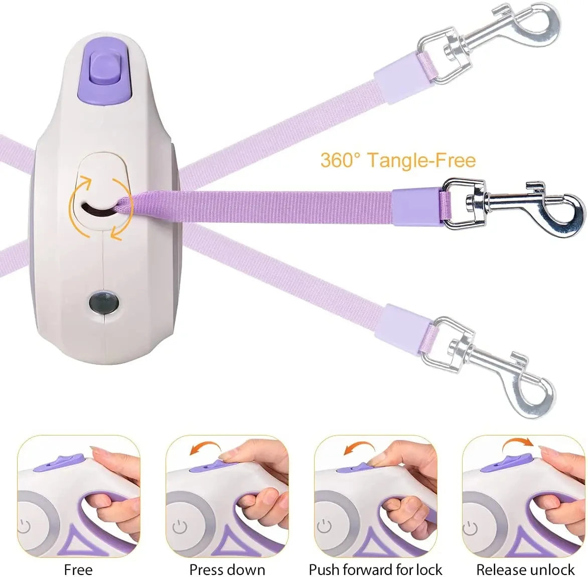 Glow-in-the-Dark Dog Leash