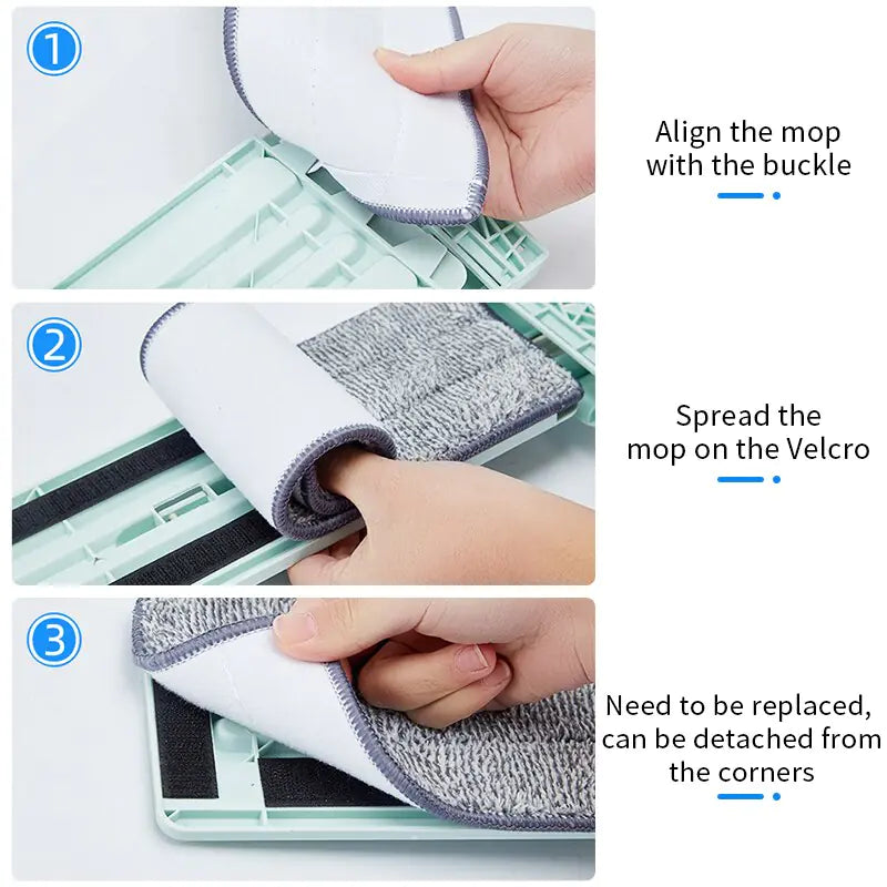 Green Goddess Self-Wringing Mop