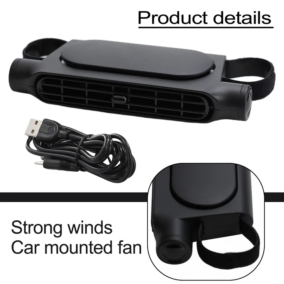 CoolRide Car Seat Fan