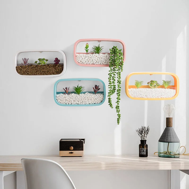 Elegant Wall-Mounted Flower Vase