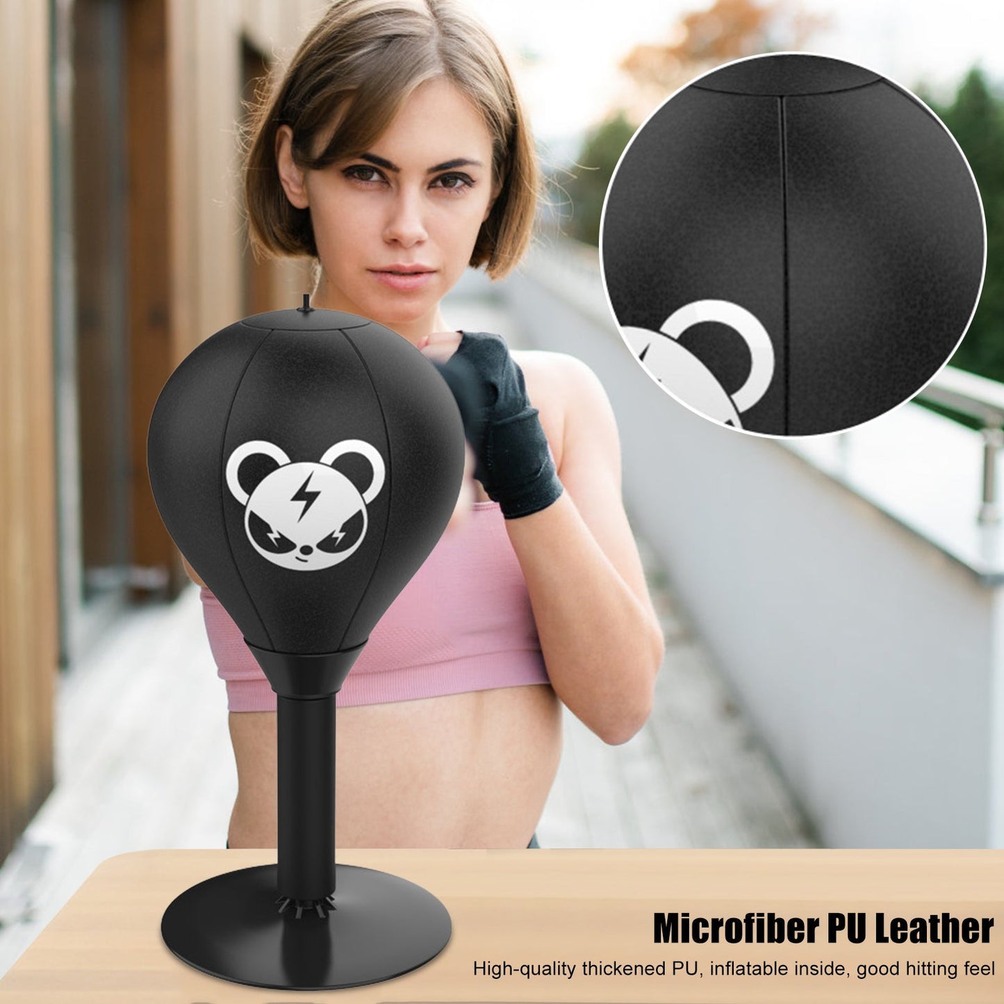 Suction Cup Punching Bag Pro