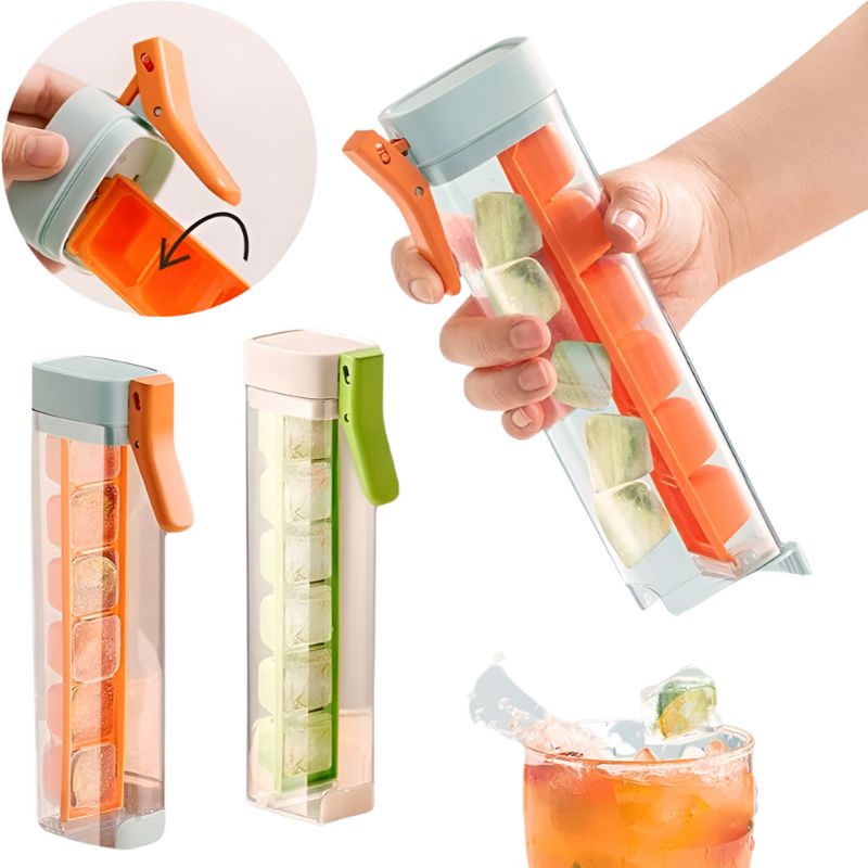 Easy-Grip Ice Cube Maker Tray