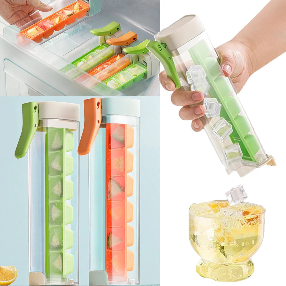 Easy-Grip Ice Cube Maker Tray