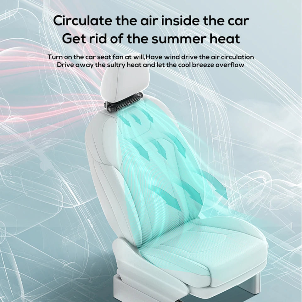 CoolRide Car Seat Fan
