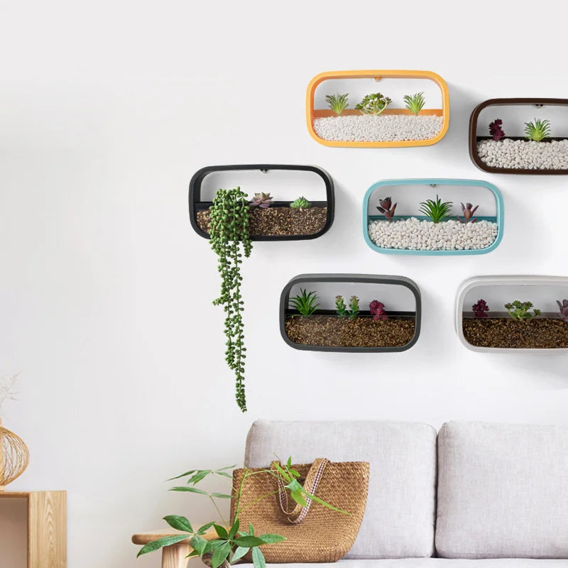 Elegant Wall-Mounted Flower Vase