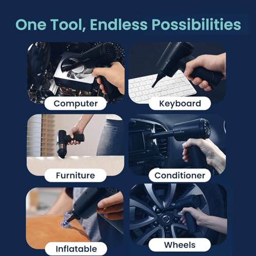 Clean Ninja 2-in-1 Air Blaster and Vacuum