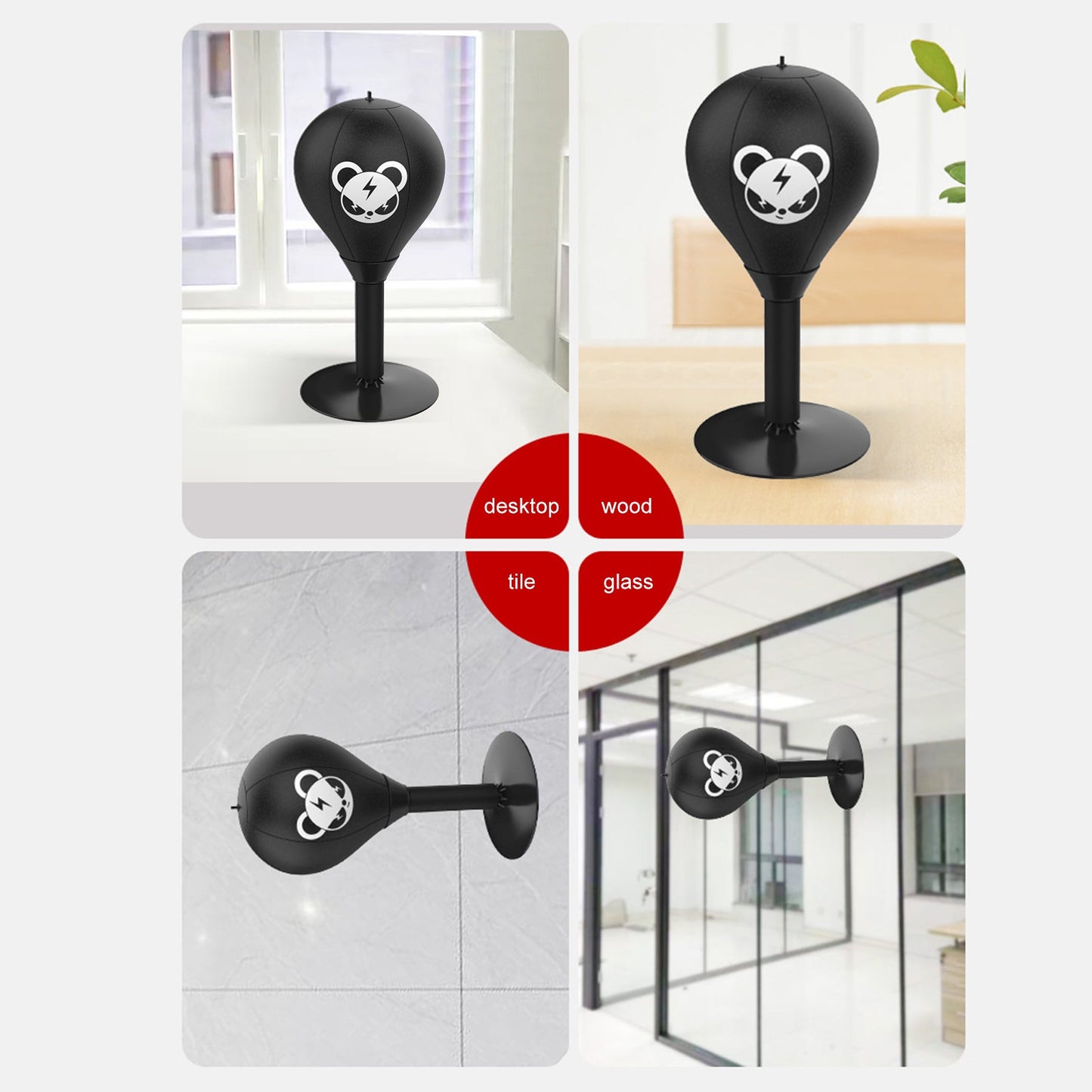 Suction Cup Punching Bag Pro
