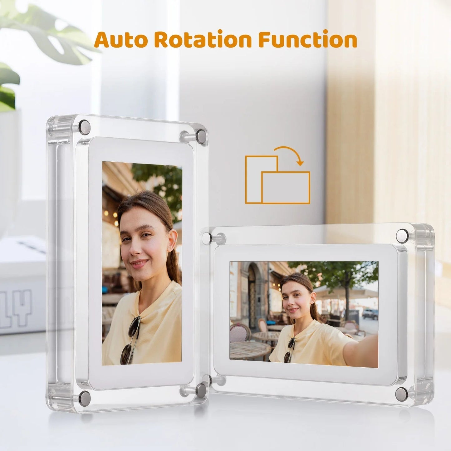 ShimmerFrame Vibrant Photo Display