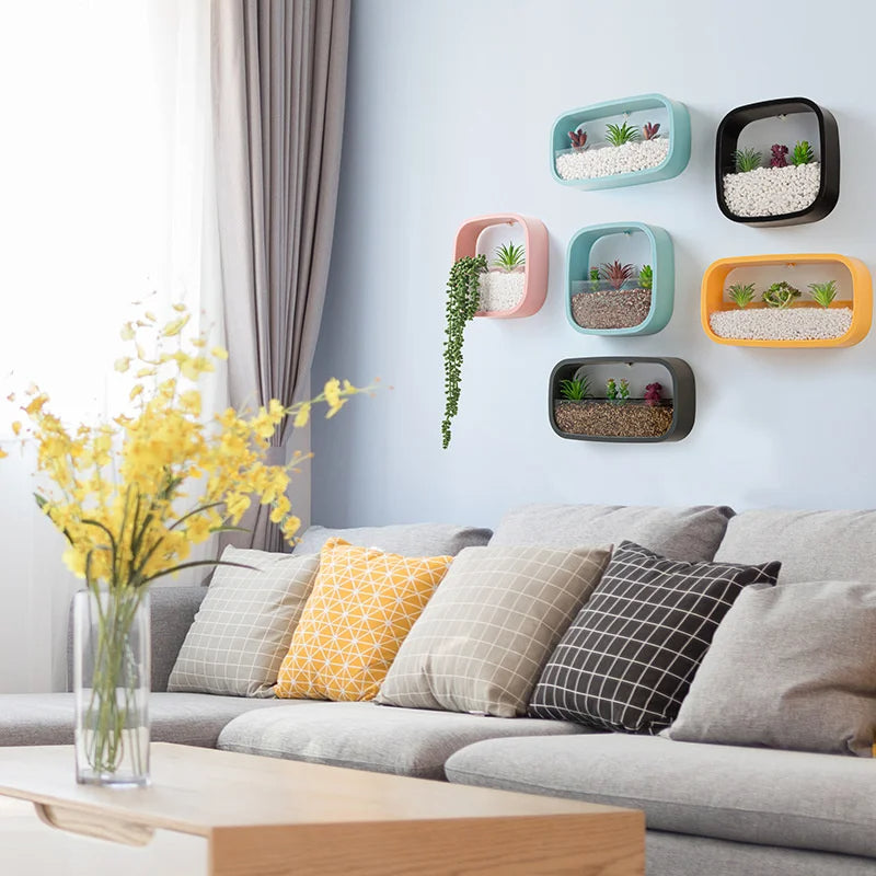 Elegant Wall-Mounted Flower Vase