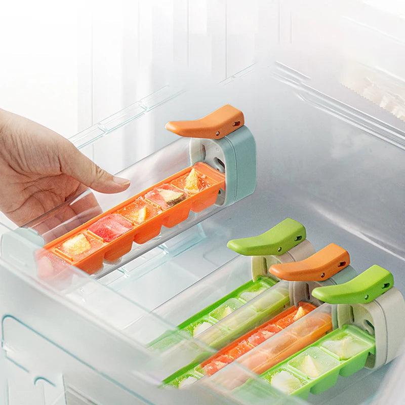 Easy-Grip Ice Cube Maker Tray
