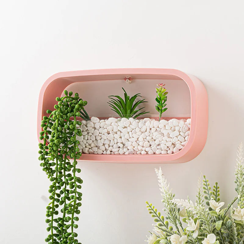 Elegant Wall-Mounted Flower Vase