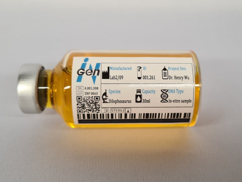 Jurassic Dino DNA Samples
